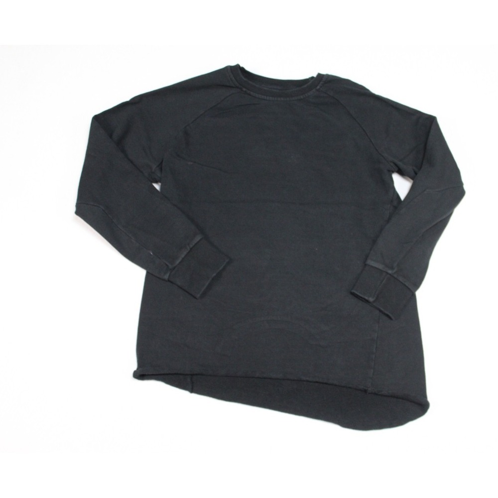 Among Equals Women Sweater Long Sleeve Crew Neck Raw End Size Medium